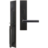 INOX - ME Handleset MT Mortise 105 Frankfurt Entry 2-1/2''  10B RH - Oil Rubbed Bronze