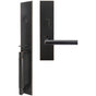 INOX - ME Handleset MT Mortise 105 Frankfurt Entry 2-3/4''  10B RH - Oil Rubbed Bronze