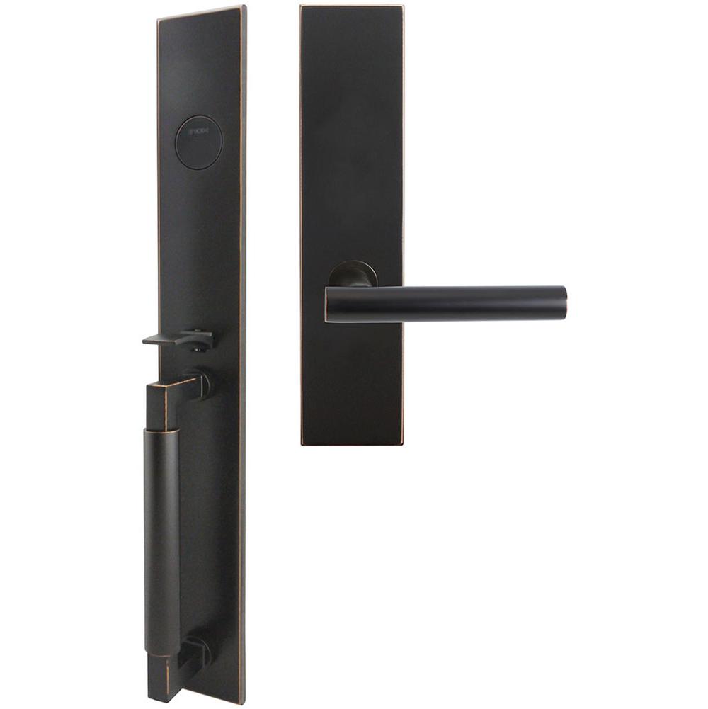 INOX - ME Handleset MT Mortise 106 Copenhagen Full Dummy 10B LH - Oil Rubbed Bronze