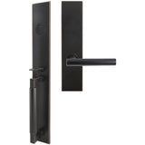 INOX - ME Handleset MT Mortise 106 Copenhagen Full Dummy 10B LH - Oil Rubbed Bronze