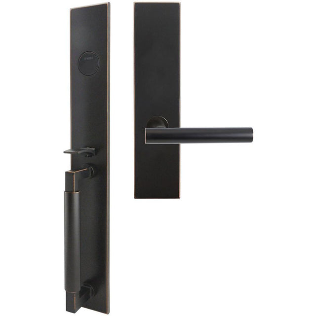 INOX - ME Handleset MT Mortise 106 Copenhagen Full Dummy 10B LH - Oil Rubbed Bronze