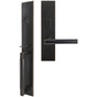 INOX - ME Handleset MT Mortise 106 Copenhagen Entry 2-1/2''  10B LH - Oil Rubbed Bronze