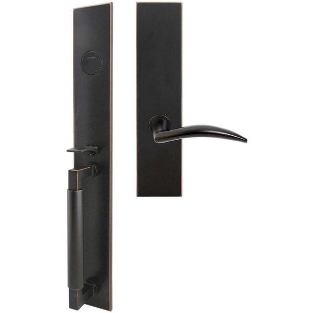 INOX - ME Handleset MT Mortise 210 Air-Stream Full Dummy 10B RH - Oil Rubbed Bronze