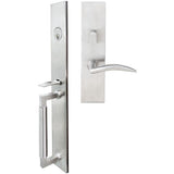 INOX - ME Handleset MT Mortise 210 Air-Stream Entry 2-3/4''  32D RHR - Satin Stainless Steel