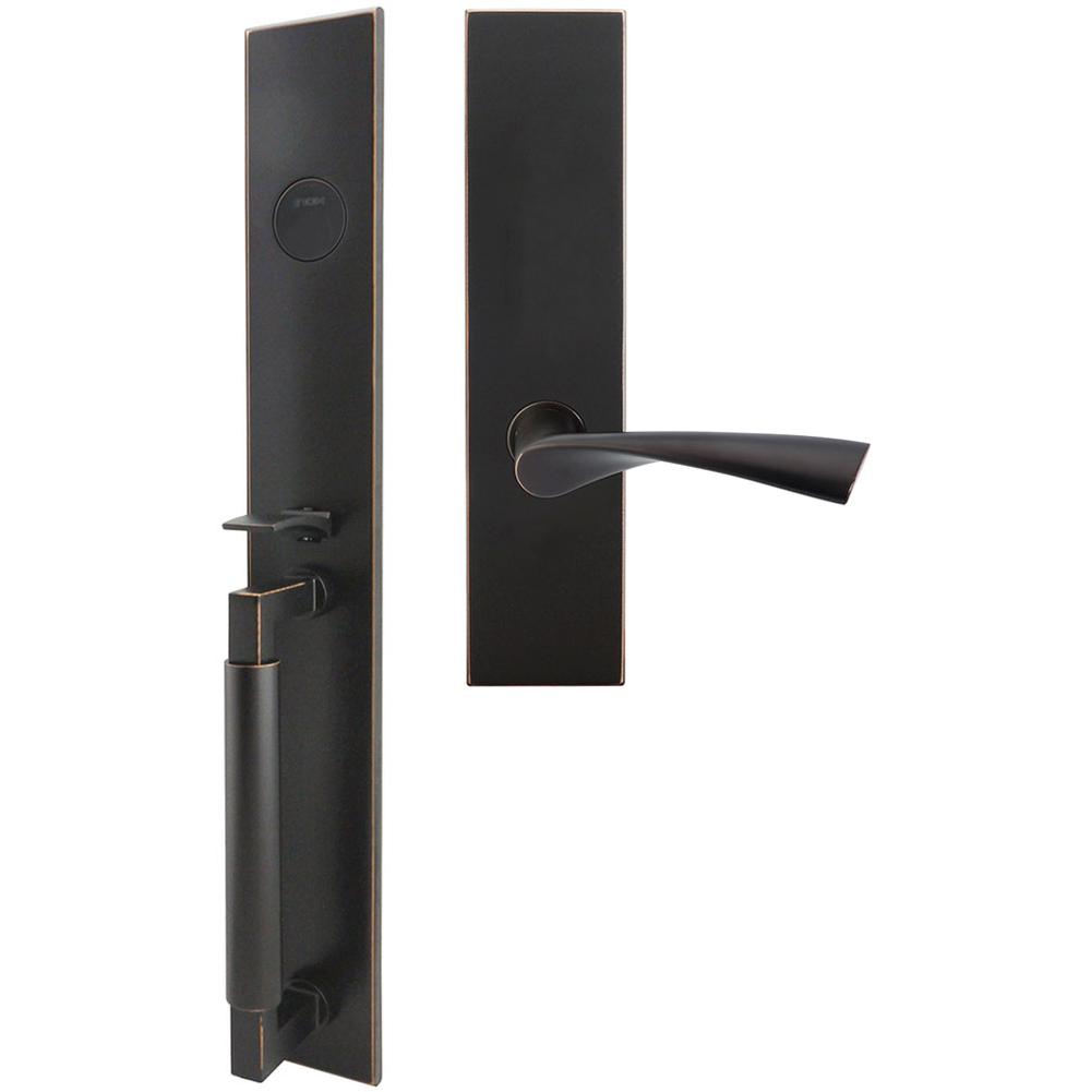 INOX - ME Handleset MT Mortise 211 Breeze Full Dummy 10B RH - Oil Rubbed Bronze