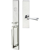 INOX - ME Handleset MT Mortise 211 Breeze Full Dummy 32 RH - Polished Stainless Steel