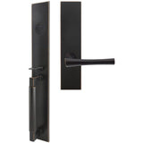 INOX - ME Handleset MT Mortise 214 Champagne Full Dummy 10B LH - Oil Rubbed Bronze