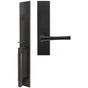 INOX - ME Handleset MT Mortise 214 Champagne Full Dummy 10B LH - Oil Rubbed Bronze