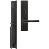 INOX - ME Handleset MT Mortise 214 Champagne Entry 2-3/4''  10B RHR - Oil Rubbed Bronze
