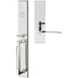 INOX - ME Handleset MT Mortise 217 Horizon Full Dummy 32 LH - Polished Stainless Steel