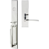 INOX - ME Handleset MT Mortise 217 Horizon Full Dummy 32 RH - Polished Stainless Steel