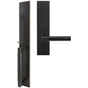 INOX - ME Handleset MT Mortise 221 Aurora Full Dummy 10B RH - Oil Rubbed Bronze