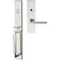 INOX - ME Handleset MT Mortise 217 Horizon Entry 2-1/2''  32 RHR - Polished Stainless Steel