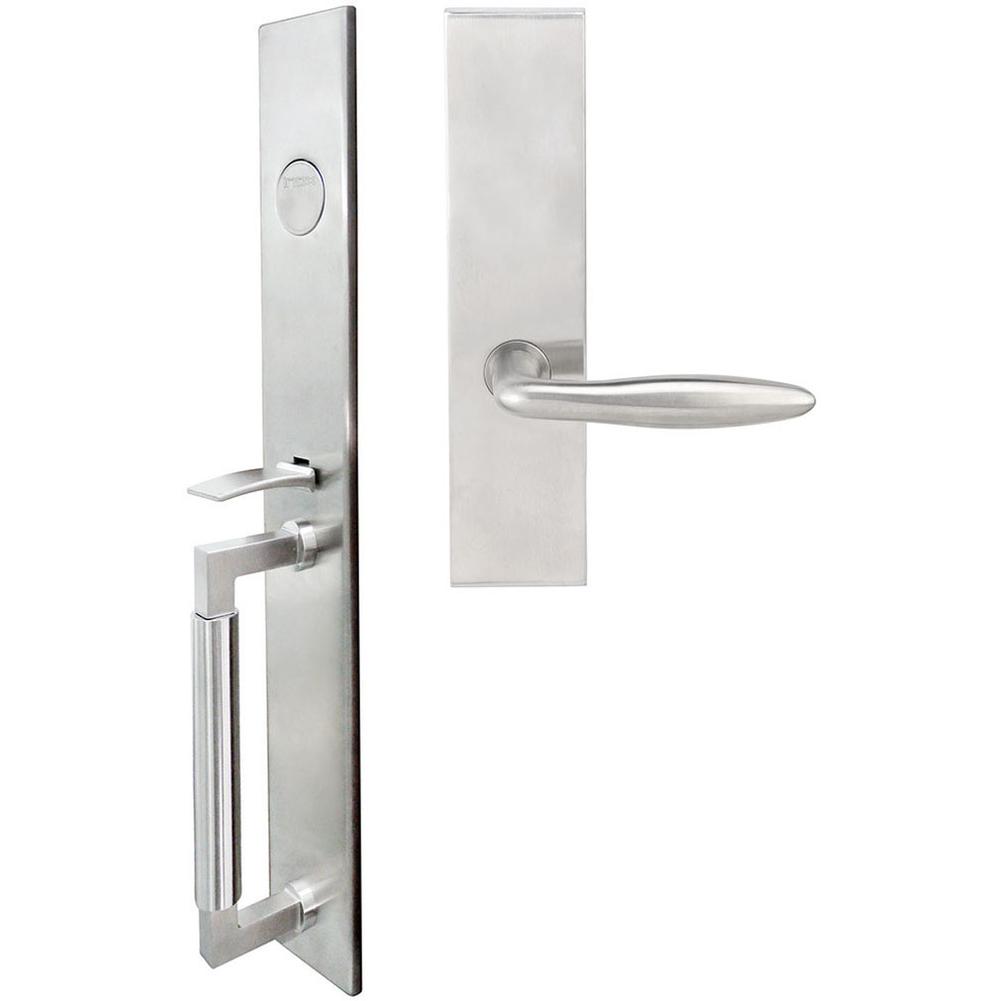 INOX - ME Handleset MT Mortise 226 Summer Full Dummy 32D LH - Satin Stainless Steel