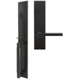 INOX - ME Handleset MT Mortise 243 Sunrise Full Dummy 10B RH - Oil Rubbed Bronze