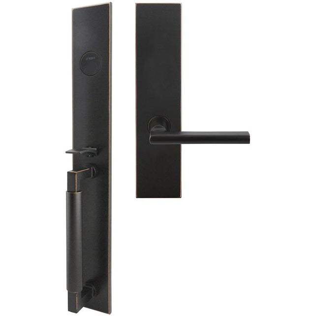INOX - ME Handleset MT Mortise 243 Sunrise Full Dummy 10B RH - Oil Rubbed Bronze
