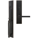 INOX - ME Handleset MT Mortise 243 Sunrise Entry 2-3/4''  10B LHR - Oil Rubbed Bronze