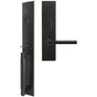 INOX - ME Handleset MT Mortise 243 Sunrise Entry 2-1/2''  10B RH - Oil Rubbed Bronze