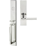 INOX - ME Handleset MT Mortise 251 Sequoia Full Dummy 32 RH - Polished Stainless Steel