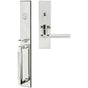 INOX - ME Handleset MT Mortise 251 Sequoia Entry 2-1/2''  32 RHR - Polished Stainless Steel