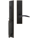 INOX - ME Handleset MT Mortise 311 Crest Full Dummy 10B LH - Oil Rubbed Bronze