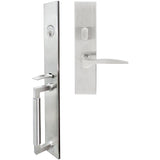 INOX - ME Handleset MT Mortise 351 Toronto Entry 2-3/4''  32D LH - Satin Stainless Steel