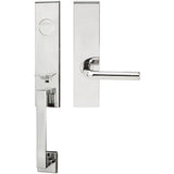 INOX - MH Handleset MT Mortise 101 Cologne Full Dummy 32 LH - Polished Stainless Steel