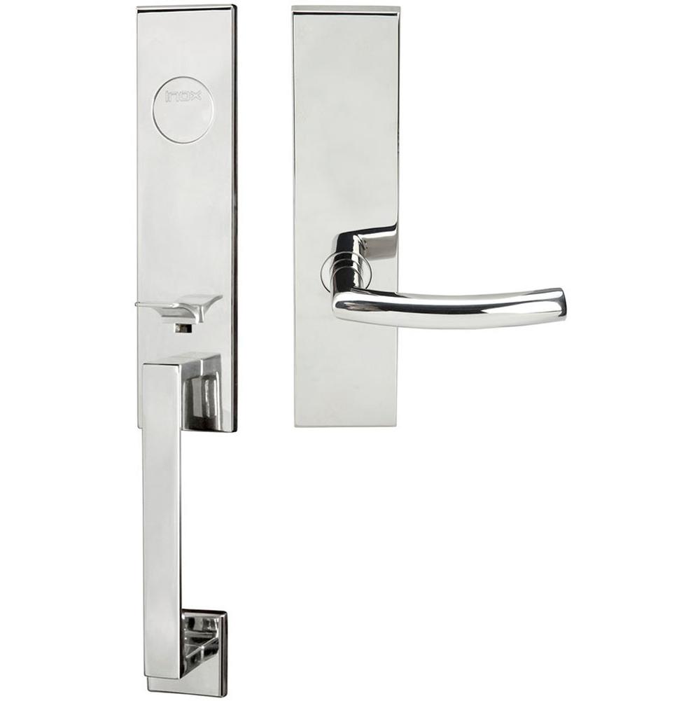 INOX - MH Handleset MT Mortise 103 Oslo Full Dummy 32 RH - Polished Stainless Steel