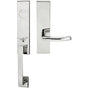 INOX - MH Handleset MT Mortise 103 Oslo Full Dummy 32 RH - Polished Stainless Steel