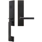 INOX - MH Handleset MT Mortise 105 Frankfurt Full Dummy 10B LH - Oil Rubbed Bronze