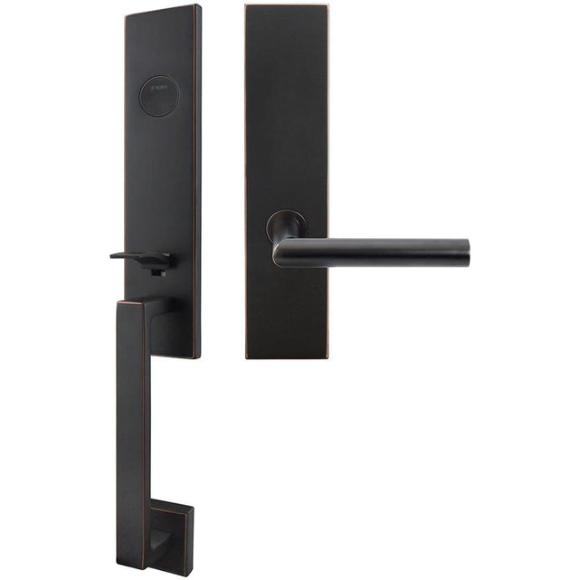 INOX - MH Handleset MT Mortise 105 Frankfurt Full Dummy 10B RH - Oil Rubbed Bronze