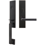INOX - MH Handleset MT Mortise 105 Frankfurt Entry 2-1/2''  10B LH - Oil Rubbed Bronze