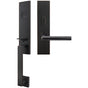 INOX - MH Handleset MT Mortise 105 Frankfurt Entry 2-1/2''  10B LH - Oil Rubbed Bronze