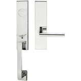 INOX - MH Handleset MT Mortise 105 Frankfurt Full Dummy 32 RH - Polished Stainless Steel