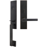 INOX - MH Handleset MT Mortise 106 Copenhagen Entry 2-3/4''  10B LHR - Oil Rubbed Bronze