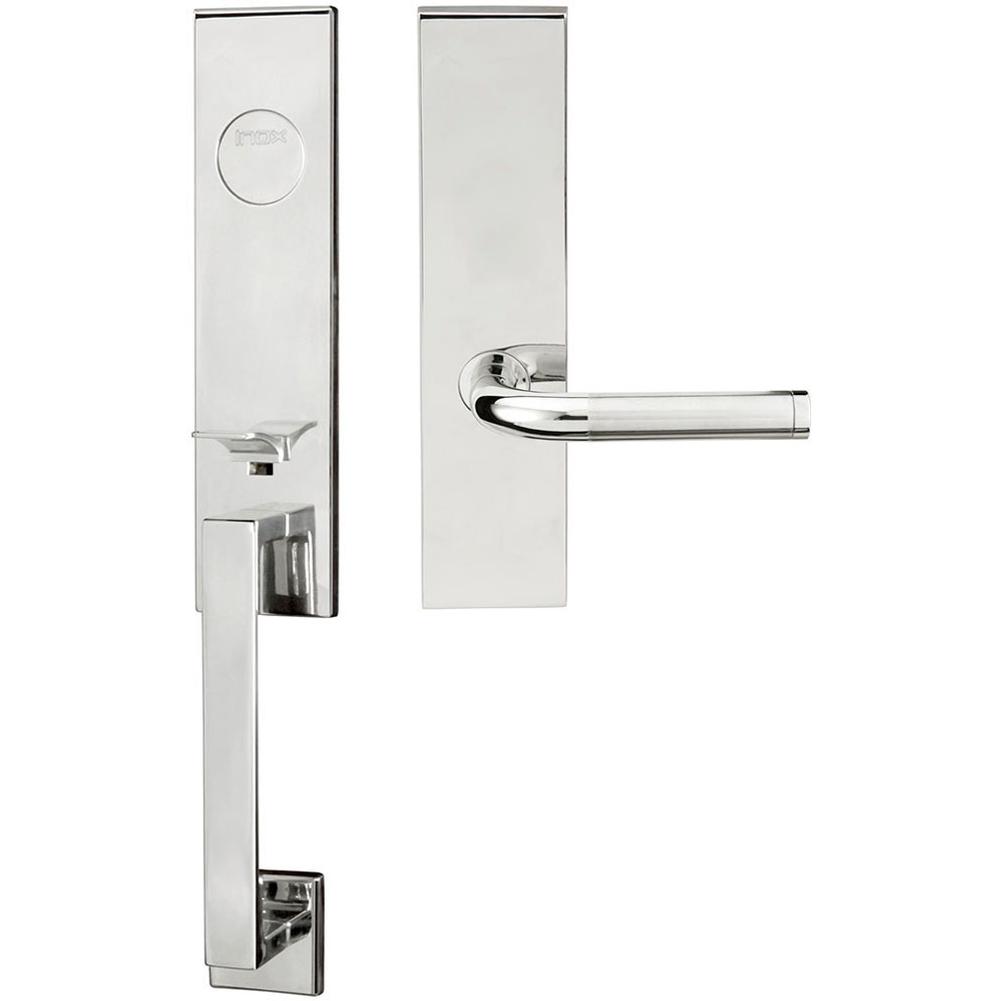 INOX - MH Handleset MT Mortise 108 Vienna Full Dummy 32 LH - Satin Stainless Steel