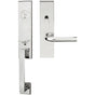INOX - MH Handleset MT Mortise 108 Vienna Entry 2-3/4''  32 LHR - Satin Stainless Steel