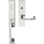INOX - MH Handleset MT Mortise 109 Stuttgart Entry 2-3/4''  32 RH - Polished Stainless Steel