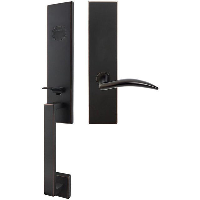 INOX - MH Handleset MT Mortise 210 Air-Stream Full Dummy 10B LH - Oil Rubbed Bronze