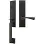 INOX - MH Handleset MT Mortise 211 Breeze Full Dummy 10B LH - Oil Rubbed Bronze