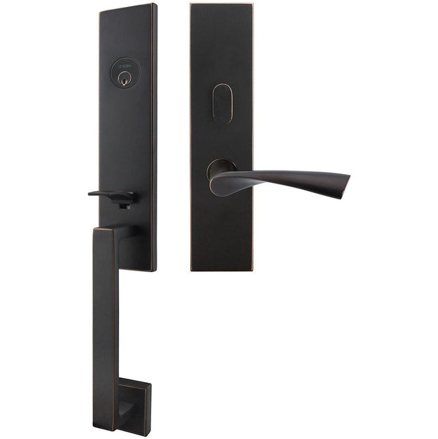 INOX - MH Handleset MT Mortise 211 Breeze Entry 2-1/2''  10B LHR - Oil Rubbed Bronze