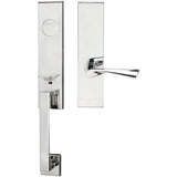 INOX - MH Handleset MT Mortise 211 Breeze Full Dummy 32 LH - Polished Stainless Steel