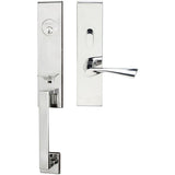 INOX - MH Handleset MT Mortise 211 Breeze Entry 2-3/4''  32 LH - Polished Stainless Steel