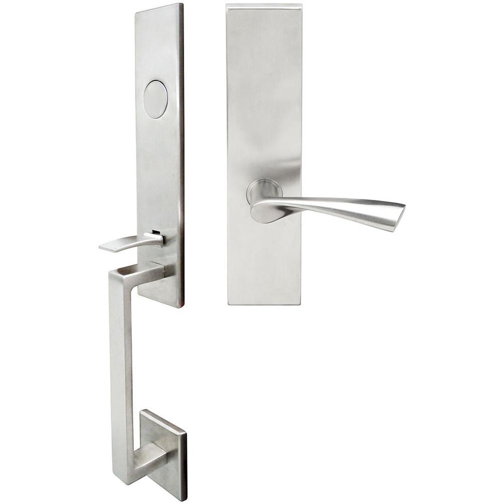 INOX - MH Handleset MT Mortise 211 Breeze Full Dummy 32D LH - Satin Stainless Steel