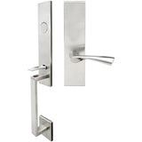 INOX - MH Handleset MT Mortise 211 Breeze Full Dummy 32D LH - Satin Stainless Steel