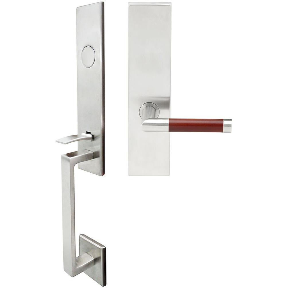 INOX - MH Handleset MT Mortise 213 Cabernet Full Dummy 32D RH - Satin Stainless Steel