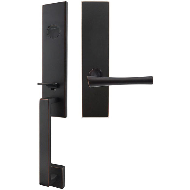 INOX - MH Handleset MT Mortise 214 Champagne Full Dummy 10B RH - Oil Rubbed Bronze