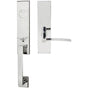 INOX - MH Handleset MT Mortise 217 Horizon Full Dummy 32 LH - Polished Stainless Steel