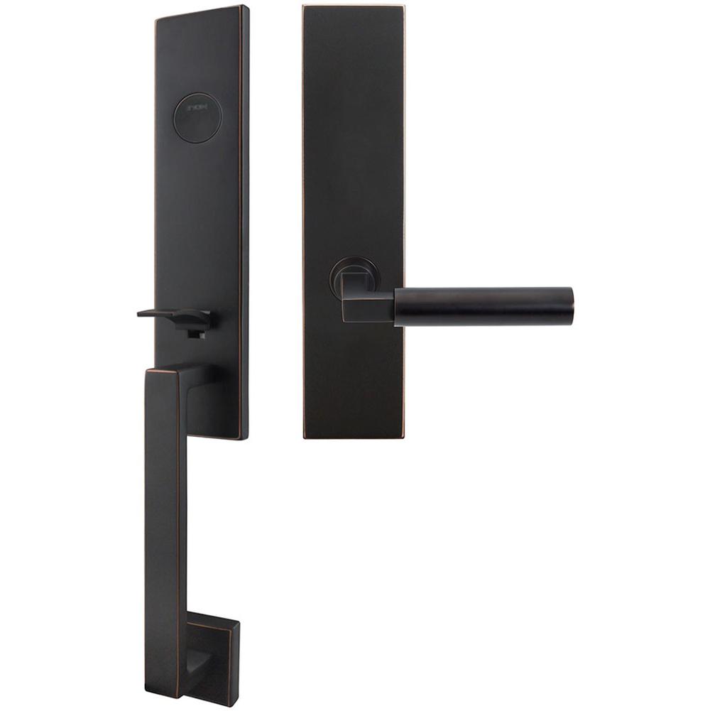 INOX - MH Handleset MT Mortise 221 Aurora Full Dummy 10B RH - Oil Rubbed Bronze