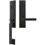 INOX - MH Handleset MT Mortise 221 Aurora Full Dummy 10B LH - Oil Rubbed Bronze